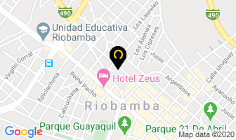 Mapa de Hotel Mashany en Riobamba