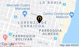 Mapa de Hotel MÉxico 2 en Guayaquil