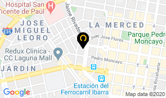 Mapa de Hotel Montecarlo en Ibarra