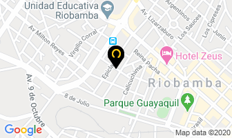 Mapa de Hotel Monterrey en Riobamba