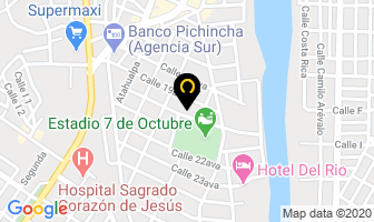 Mapa de Hotel Olimpico en Quevedo