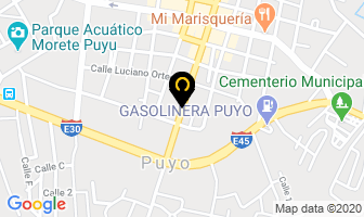 Mapa de Hotel Oro Negro en Puyo