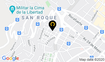 Mapa de Hotel Restaurant Donde Ivan en Ambato