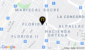 Mapa de **** Hotel Restaurant Florida Hl **** en Quito