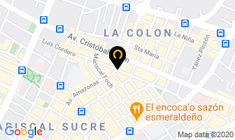 Mapa de Hotel Rio Amazonas en Quito