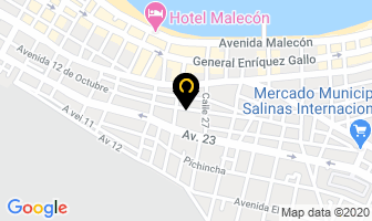 Mapa de Hotel Riviera Inn en Salinas