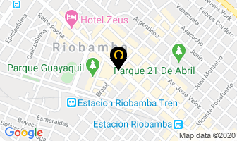 Mapa de Hotel Rocio en Riobamba
