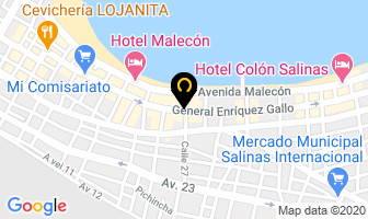 Mapa de Hotel Salinas en Salinas