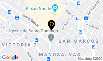 Mapa de Hotel San Francisco De Quito en Quito