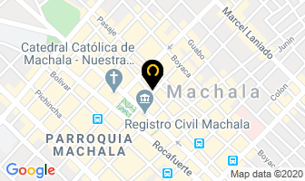 Mapa de Hotel San Miguel en Machala