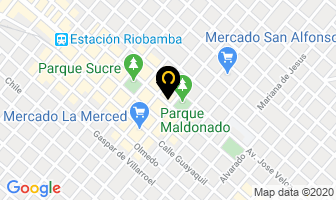 Mapa de Hotel Segovia En Riobamba en Riobamba