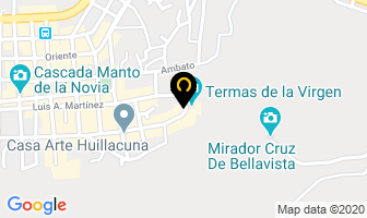 Mapa de Hotel Spa - Sangay en Cantón Baños