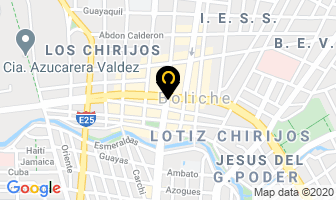 Mapa de Hotel Suites Don Juan en Milagro