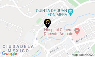 Mapa de Hotel Vida Linda en Ambato