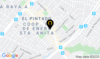 Mapa de Hotel Y Recepciones Blue en Quito