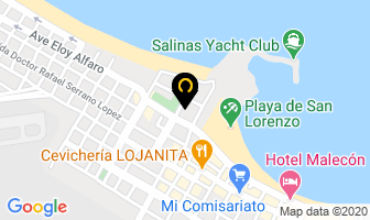 Mapa de Hotel Yulee en Salinas