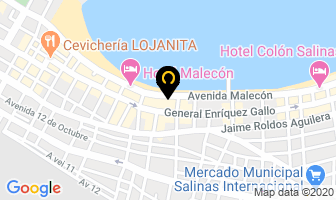 Mapa de Hoteles Francisco I, Ii Iii en Salinas