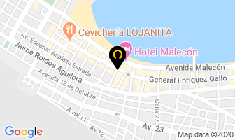 Mapa de Hoteles Oro Del Mar en Salinas