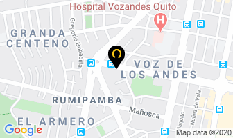 Mapa de Hoy Tv Canal 21 en Quito