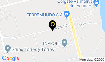 Mapa de Icecorp S.a. en Guayaquil