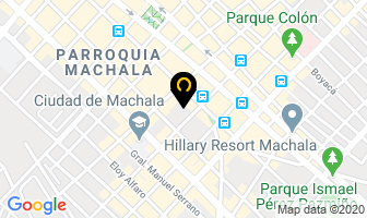 Mapa de Ideus Publicidad en Machala