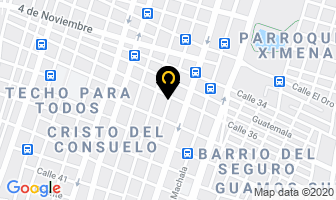 Mapa de Iglesia Primitiva en Guayaquil