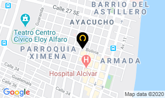 Mapa de Imedeg en Guayaquil