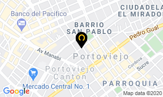 Mapa de Importaciones “ El Capitan ” en Portoviejo