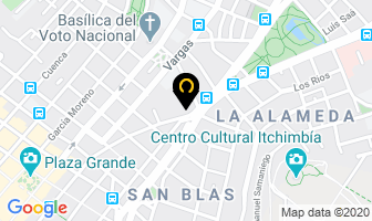 Mapa de Importadora Dental Gaibor en Quito