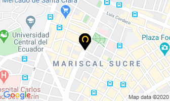 Mapa de Importadora Espinoza (Mercado Libre Gold) en Quito