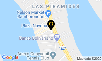Mapa de Importadora Jacuzzi en Guayaquil