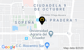 Mapa de Importadora Jarrin en Guayaquil