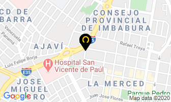Mapa de Imprenta Creadores Graficos en Ibarra
