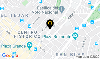 Mapa de Imprenta GrÁficas Cisne en Quito