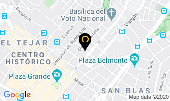 Mapa de Imprenta Mundiformas en Quito