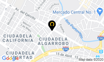 Mapa de Imprenta Samari en Portoviejo