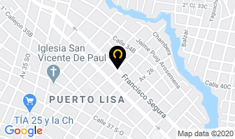 Mapa de Imprenta Y Papeleria Del Sur en Guayaquil