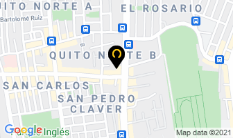 Mapa de Impvest Representaciones en Quito