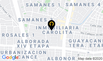 Mapa de Ind. Quimica Power en Guayaquil