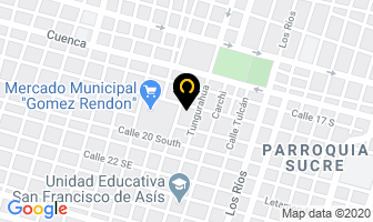 Mapa de Indomec en Guayaquil