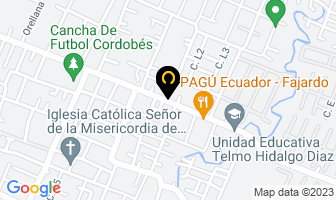 Mapa de Industria Arrocera Campoverde en Sangolquí