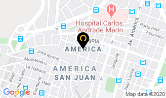 Mapa de Industria Calvopiña en Quito