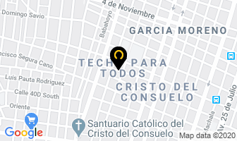 Mapa de Industria Del Rodillo en Guayaquil