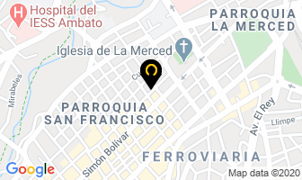 Mapa de Industrial Del Ecuador en Ambato