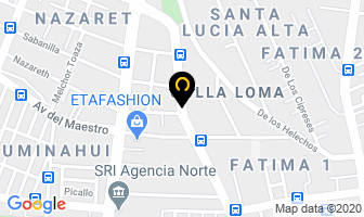 Mapa de Industrial "a" en Quito