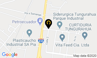 Mapa de Industrial Y Comercial Tecnorizo S.a. en Izamba