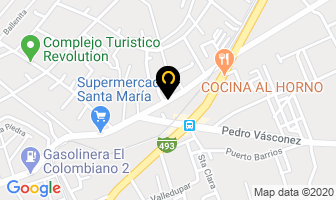 Mapa de Industrias Catedral S.a. en Ambato