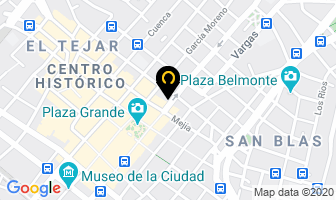 Mapa de Industrias Mendieta en Quito