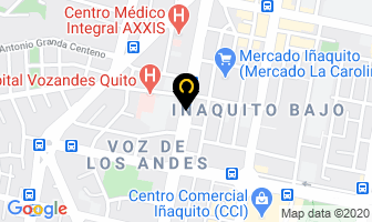 Mapa de Inelco CÍa.ltda. en Quito