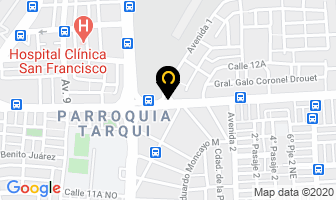 Mapa de Inficres en Guayaquil